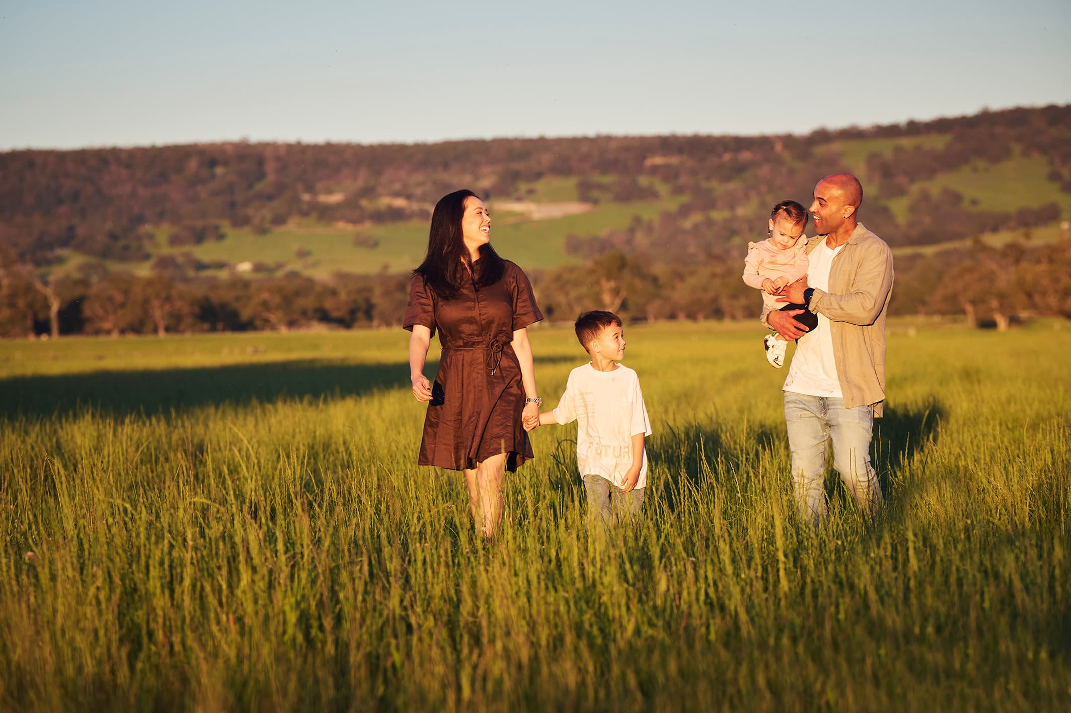 Family at Taylor Springs in Mundijong