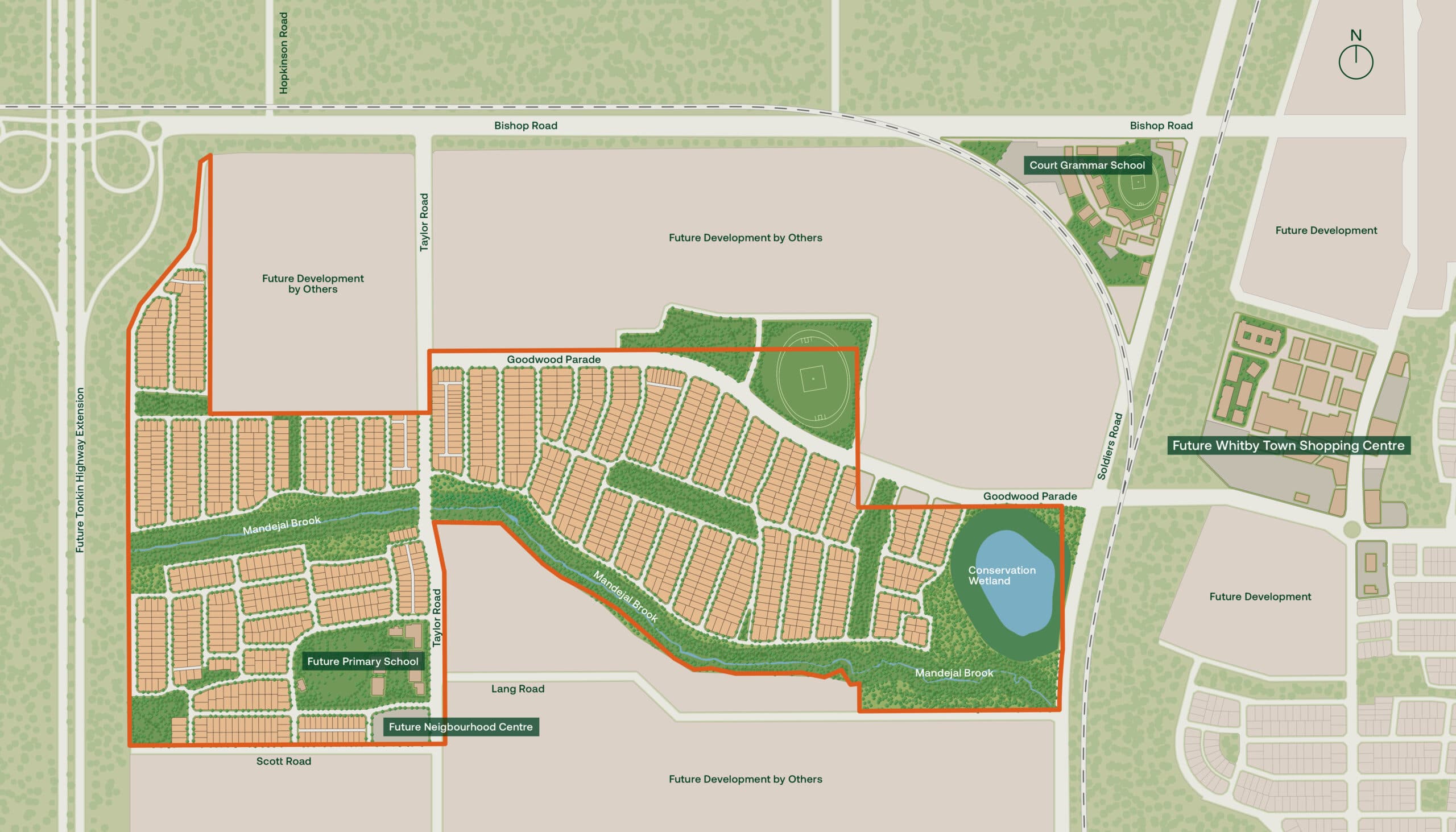 Taylor Springs, Mundijong. Masterplan